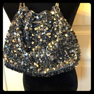 Fun Retro Sequined Party Bag ✨